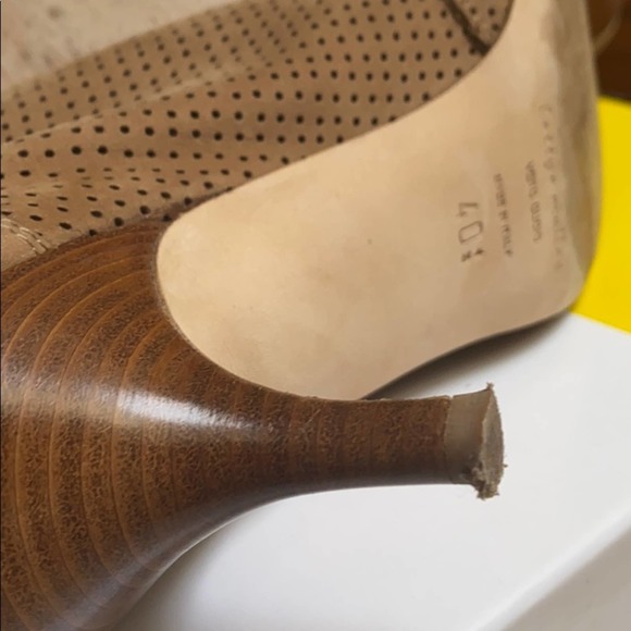 Bettye Muller New Bond Suede Booties, Size 40.5/US 10-10.5 - Picture 6 of 11